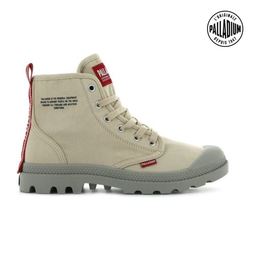 Dámské Boty Palladium Pampa Hi Dare Hnědožlutý | CZ XQV-37H